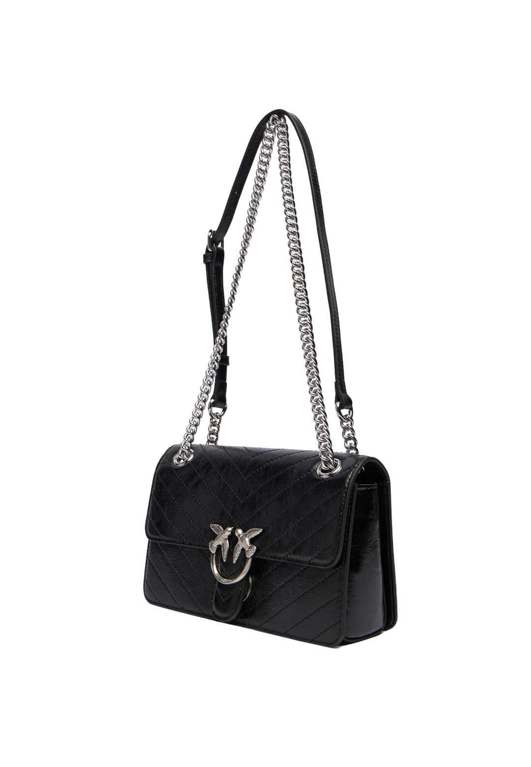 Pinko Mala Love One Light Mini Vitello Wr Preto A2JCZ99E