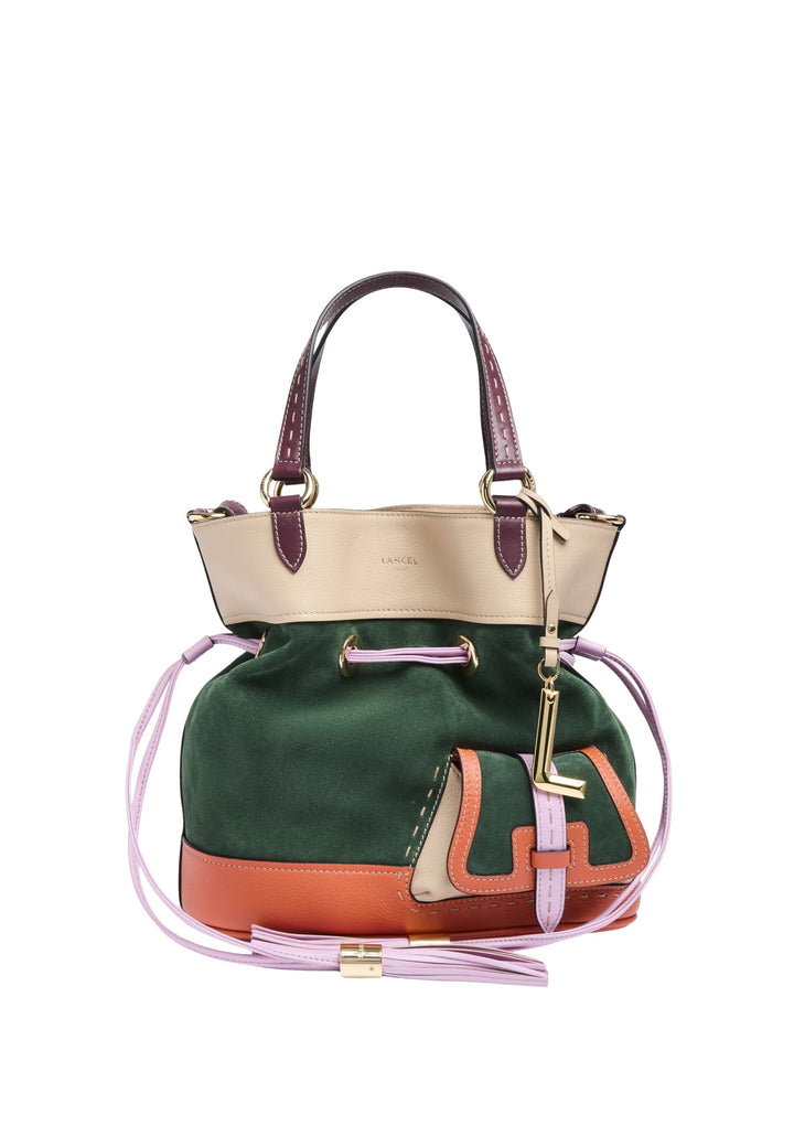 Lancel Sac Seau M Premier Flirt Femme Vert Amazone