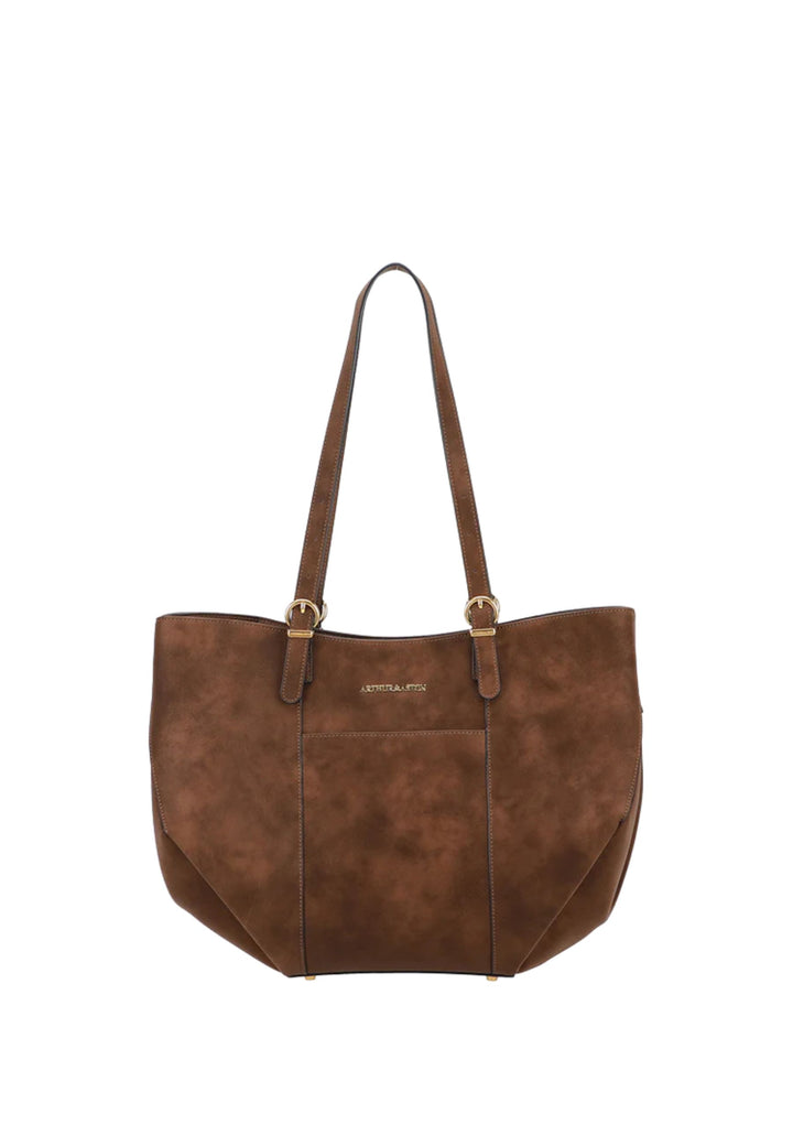 Arthur & Aston Bolso de Compras Mujer A218-07 Castaño