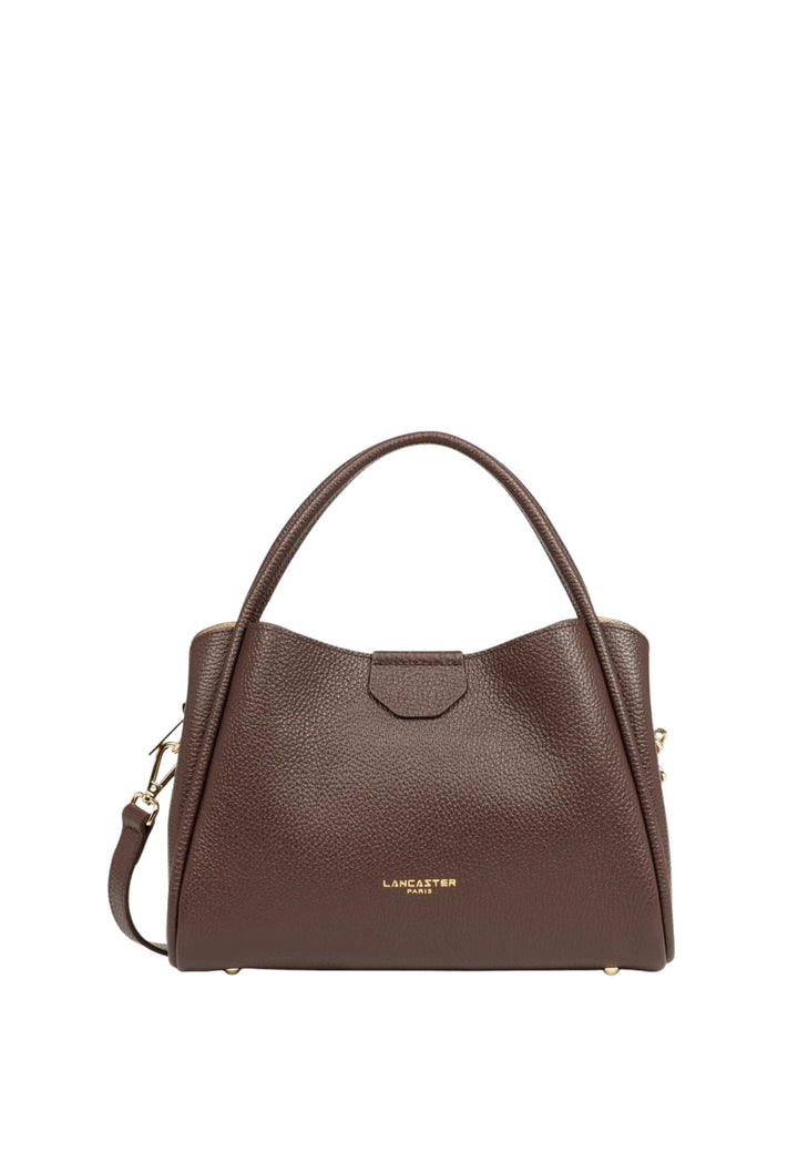 Lancaster Sac à main Aimantée M Ida Double Marron