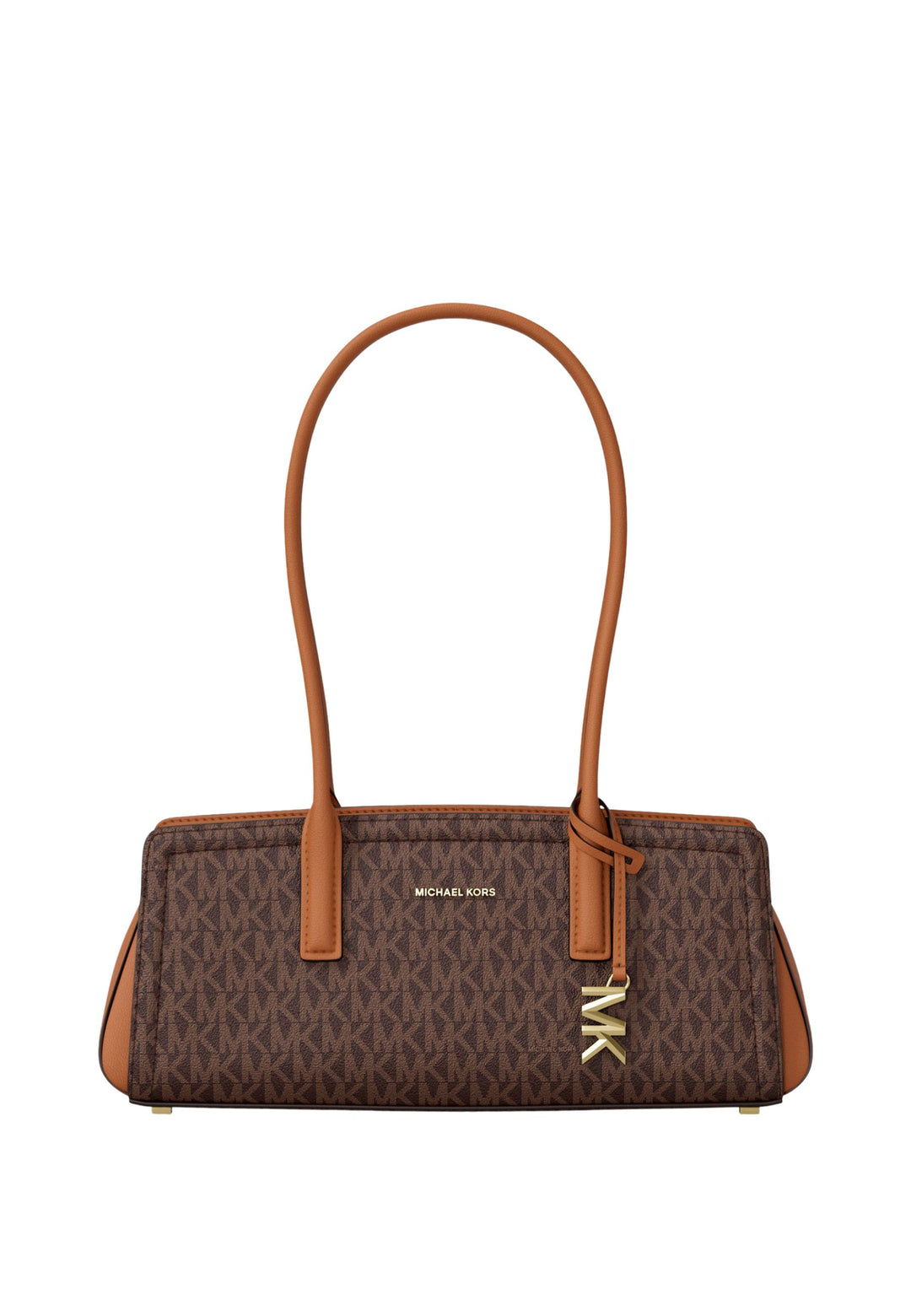 Michael Kors Sac bandoulière Laila Signature Small East West  Marron