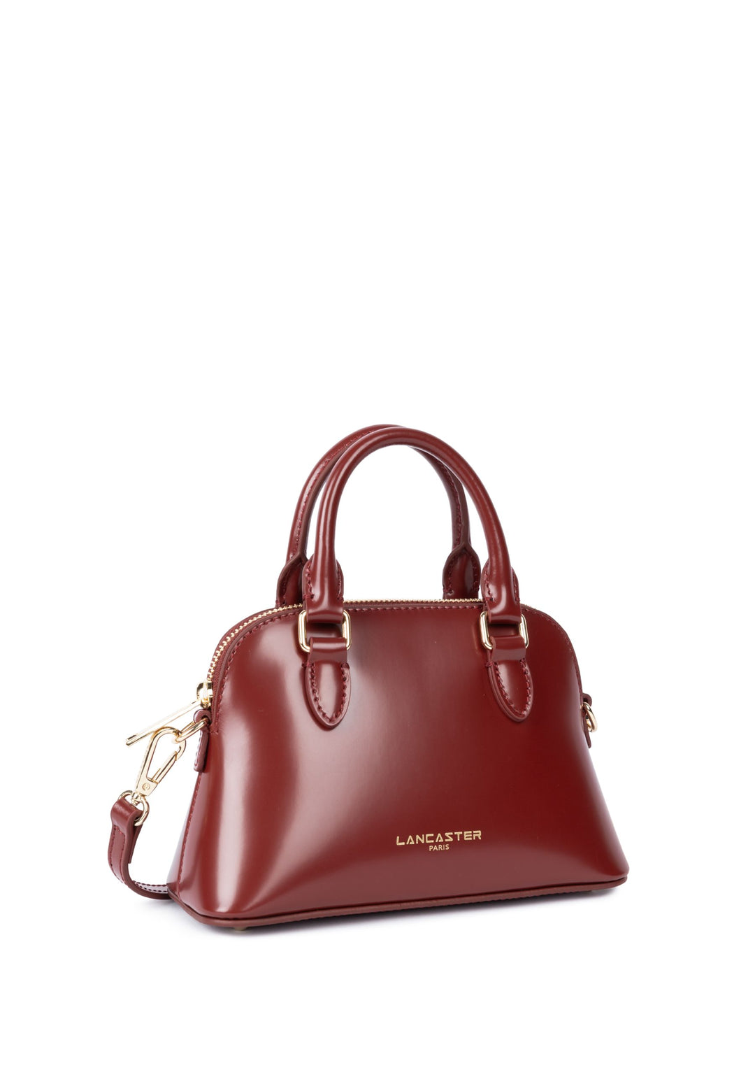 Lancaster Poolkuu kujuline lukuga kott S Gelato Jia 531-062 Karmiinpunane