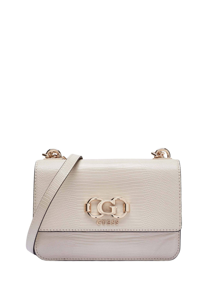 Guess Umhängentasch Anadela 3 Comp Satch Taupe KG962420