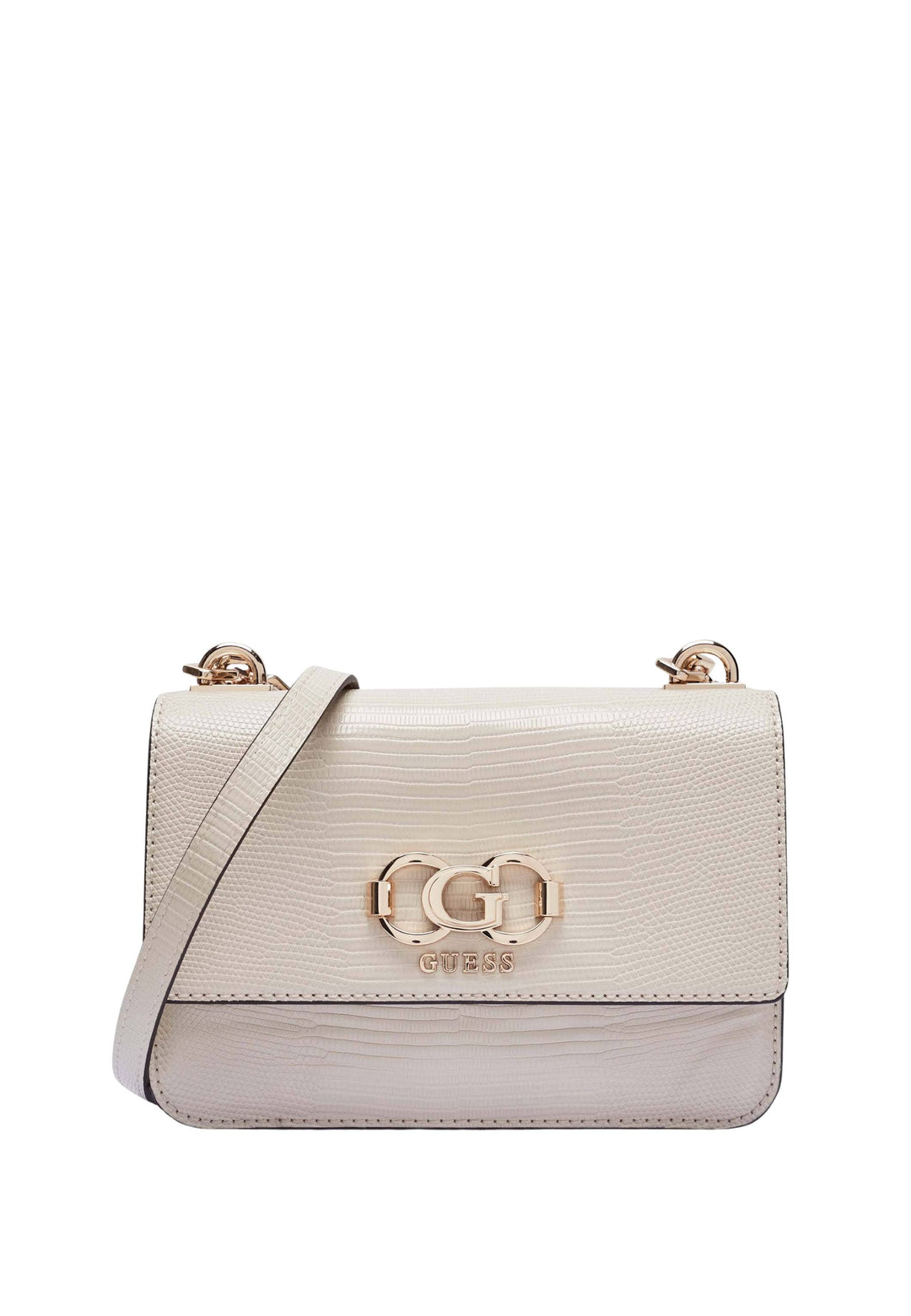 Guess Umhängentasch Anadela 3 Comp Satch Taupe KG962420