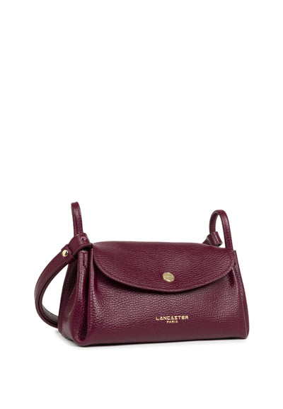 Lancaster Sac trotteur A rabat aimanté S Accordéon Double 470-87 Bordeaux - In - Champagne
