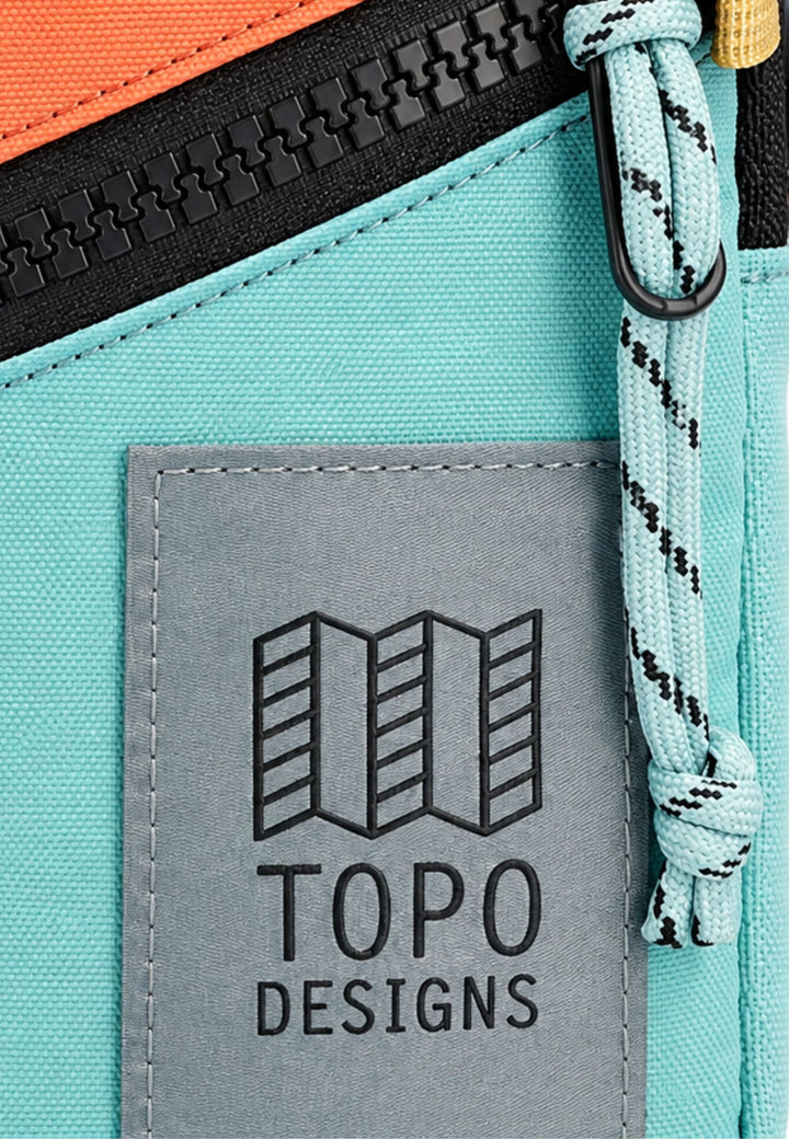 Topo Designs Mini Shoulder Bag Rose/Geode Green