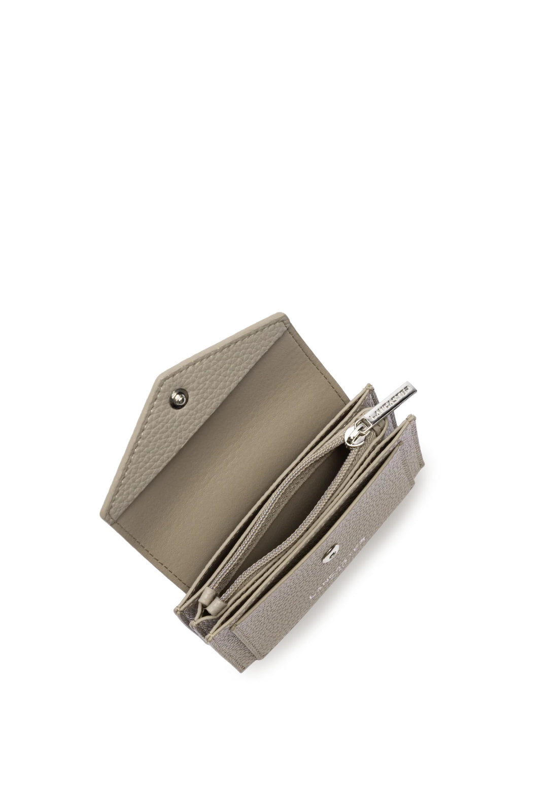 Lancaster Porta carte con zip Maya Double KBA 117-010 Galet Fonce