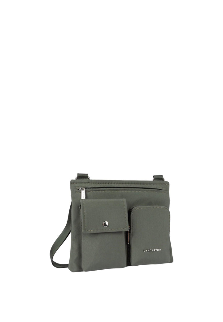 Lancaster Pochette Zippé Basic Pocket 510-90 Kaki Foncé