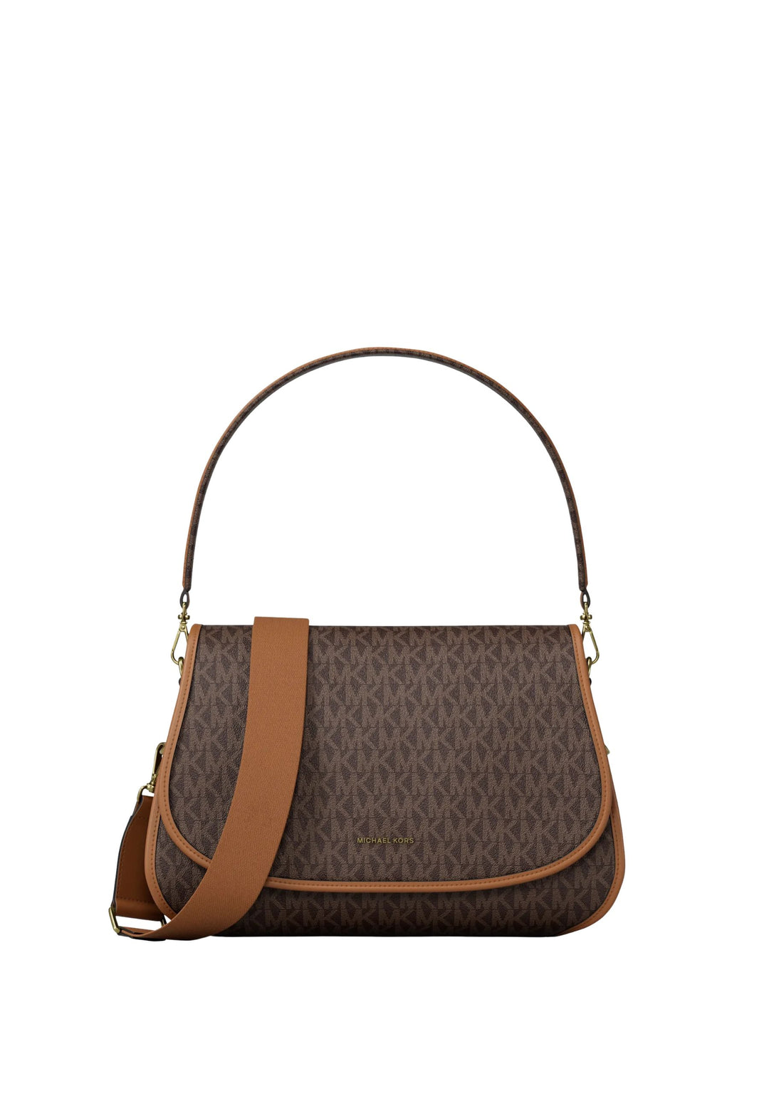 Michael Kors Besace convertible Holmes Marron Logo Signature