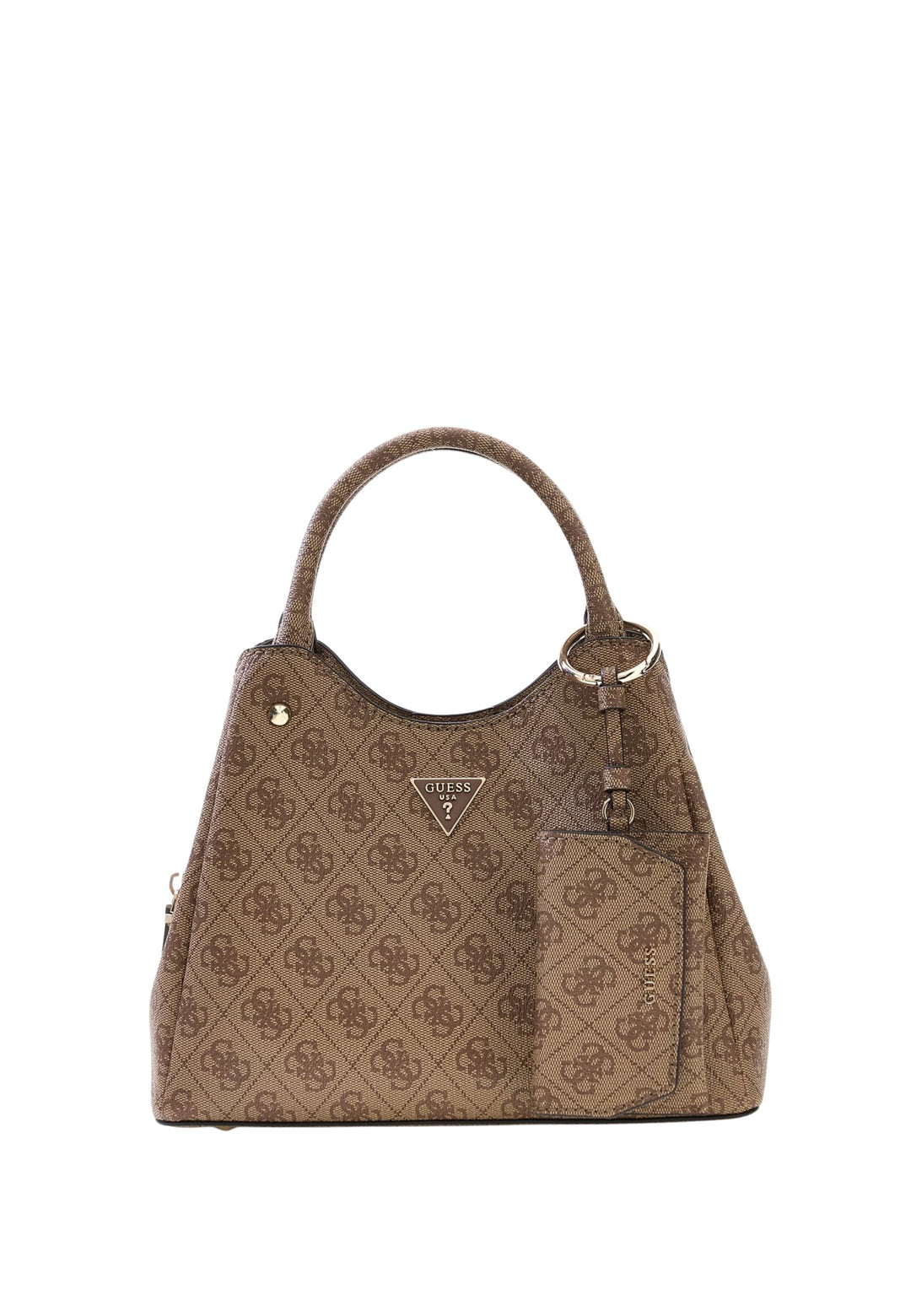 Guess Iepirkumu soma Lorella Petit Monogramme Latte Logo