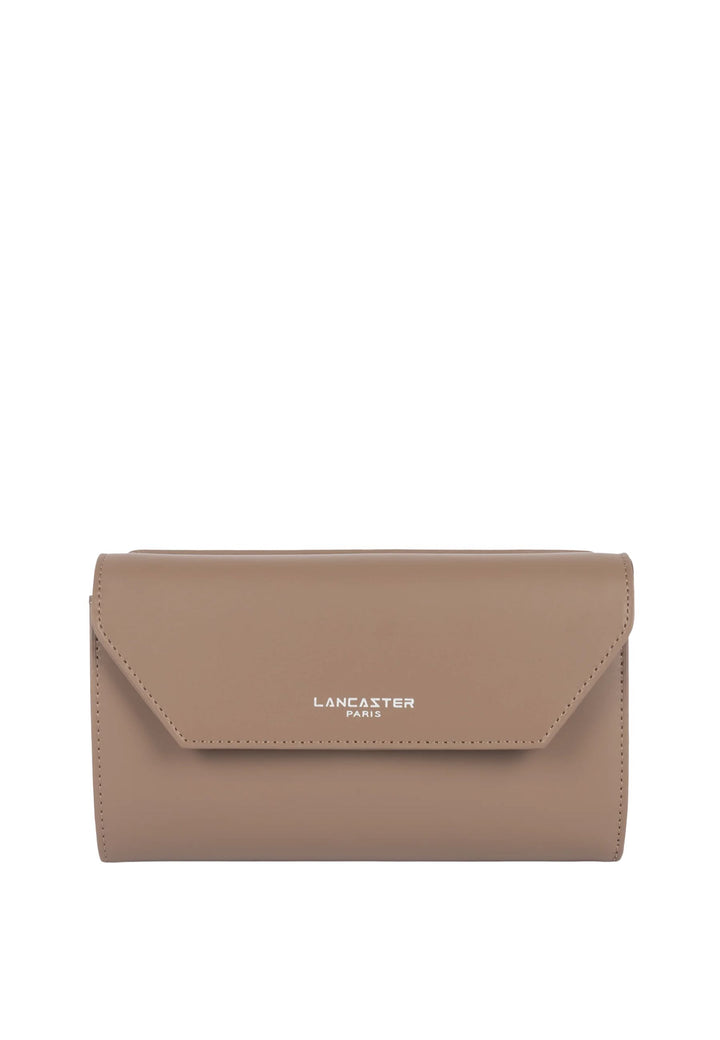 Lancaster Compagnon dos à dos A rabat avec pression Smooth 137-04 Praline