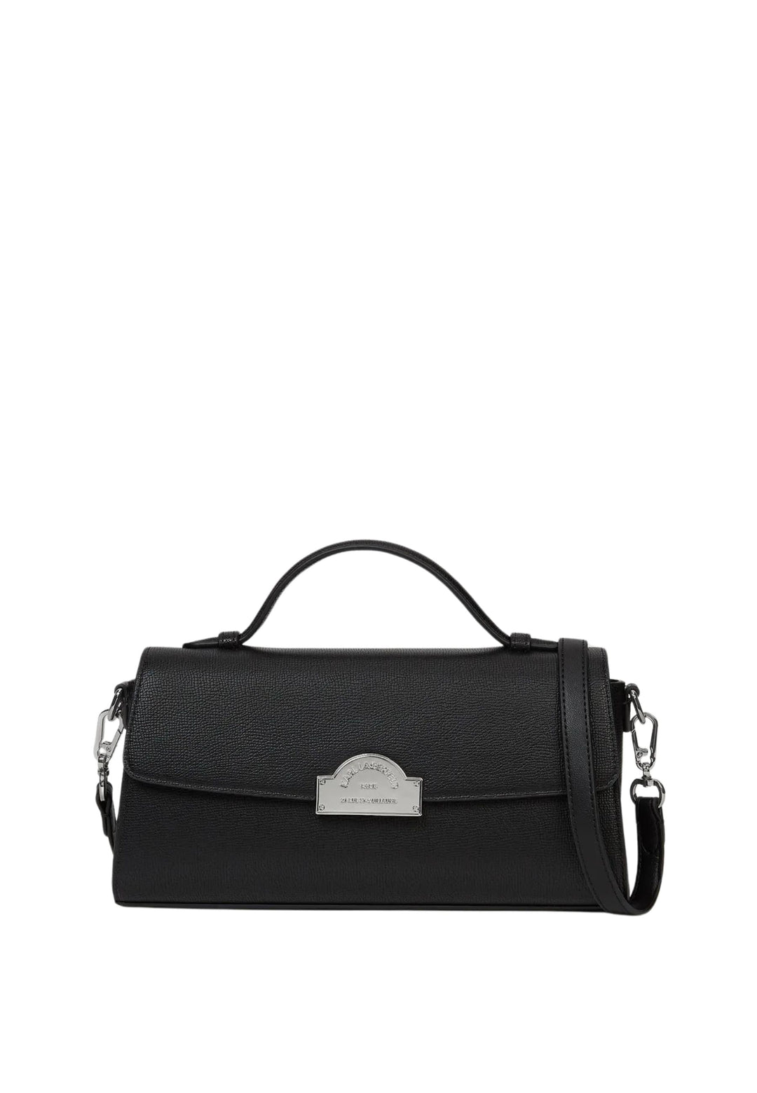 Karl Lagerfeld Sac Bandoulière Métal Noir
