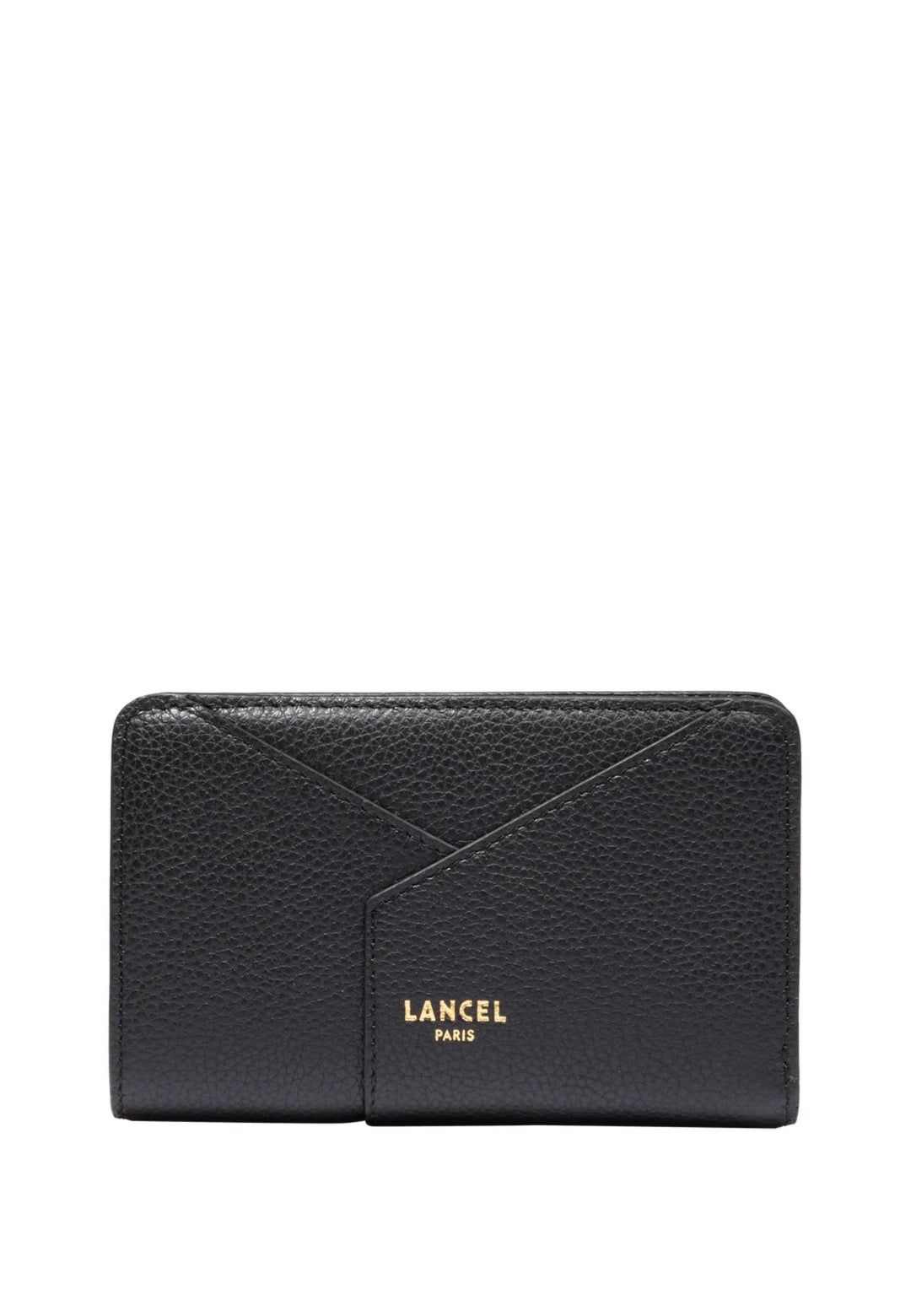 Lancel Enveloppe Tegnebog Lynlås Læder Sort