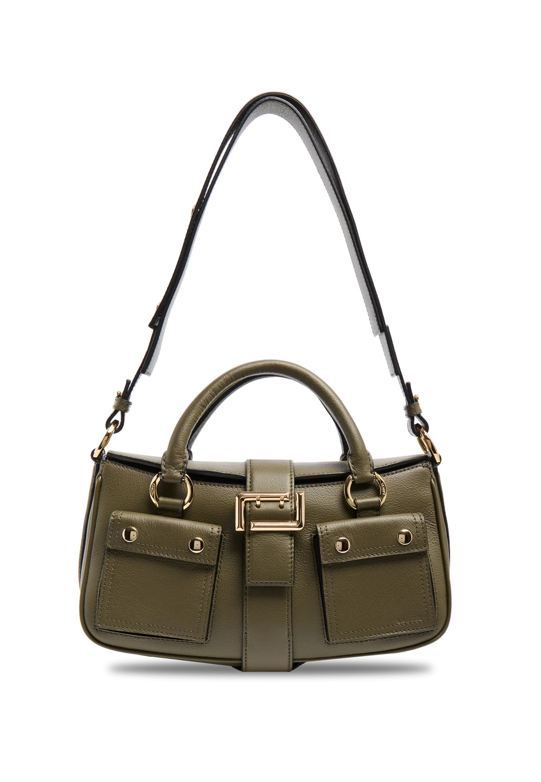 Lancel Mala de mão Multipocket S Couro Caqui
