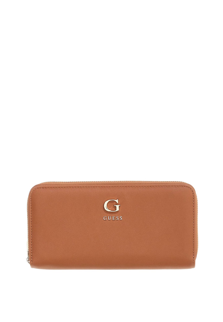 Guess Portafoglio da viaggio Coleen Grand Caramello