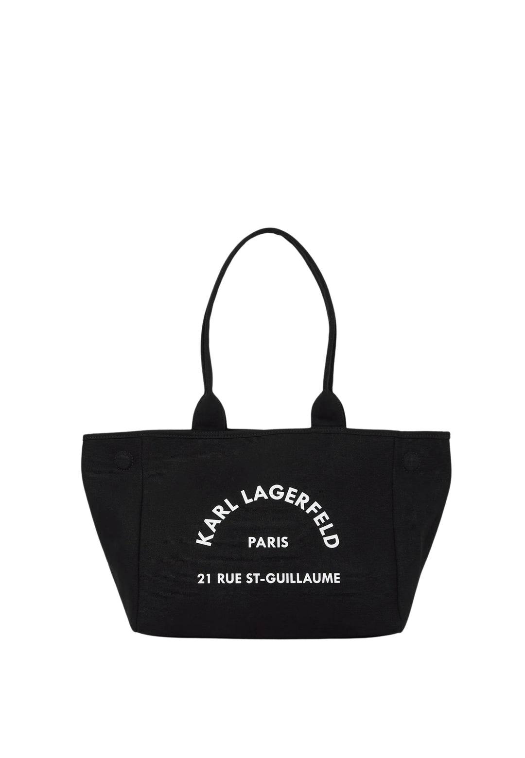 Karl Lagerfeld Cabas Convertible Coton Noir
