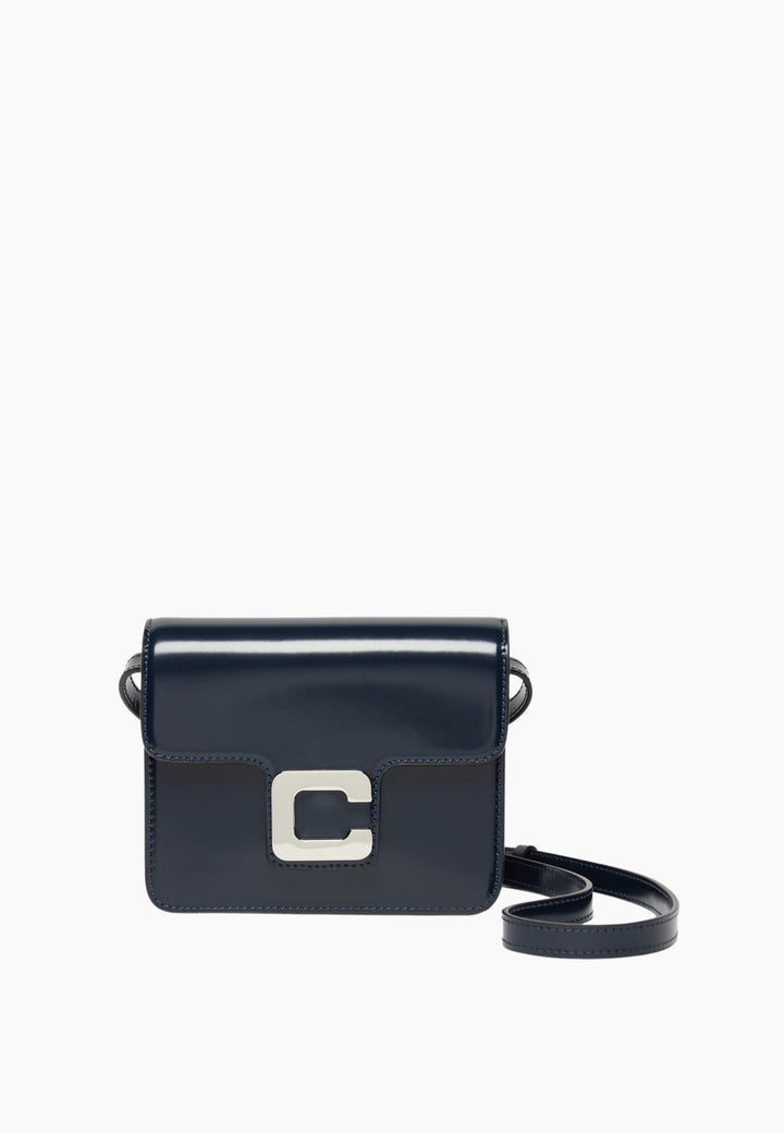 Carel Paris Sacs À Main Boulevard Saint Michel Cuir Bleu