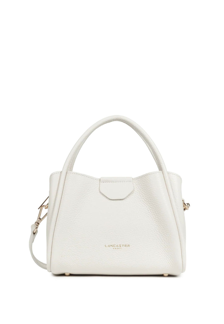 Lancaster Sac à main Aimantée S Ida Double 470-83 Ecru - In - Beige
