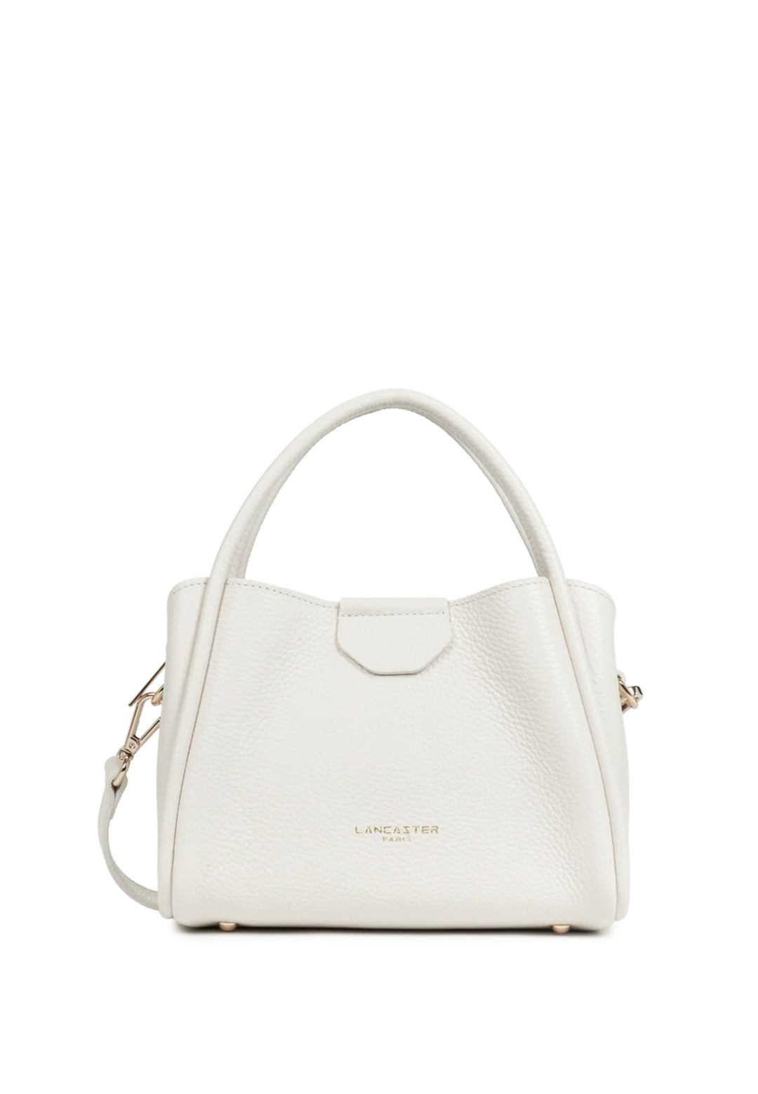 Lancaster Sac à main Aimantée S Ida Double 470-83 Ecru - In - Beige