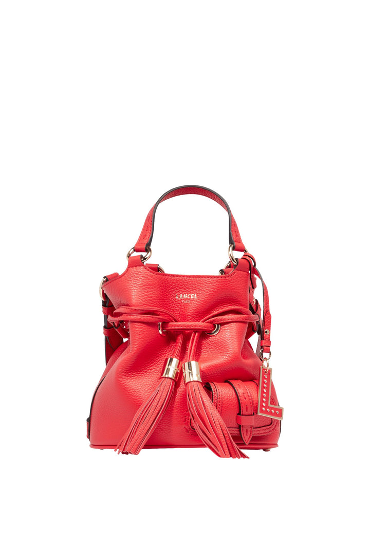 Lancel Premier Flirt S Red Kiss Bucket Bag