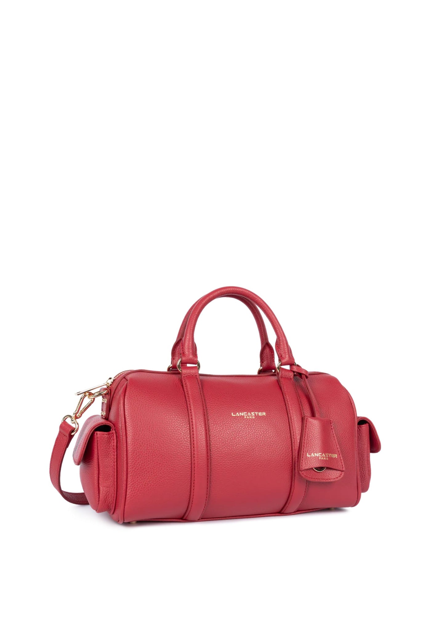 Lancaster Sac polochon Zippé M Milano Ana 547-108 Rouge
