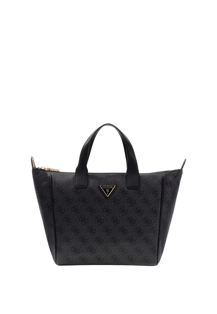 Guess Travel Bag Helina Top Zip Cosme Coal Logo LB9676019