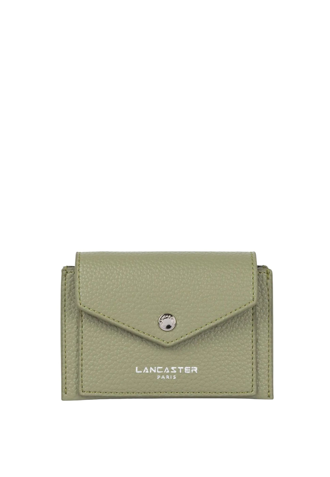 Lancaster Dragkedjeförsedd korthållare Maya Double KBA 117-010 Olive