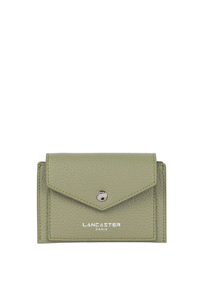 Lancaster Dragkedjeförsedd korthållare Maya Double KBA 117-010 Olive