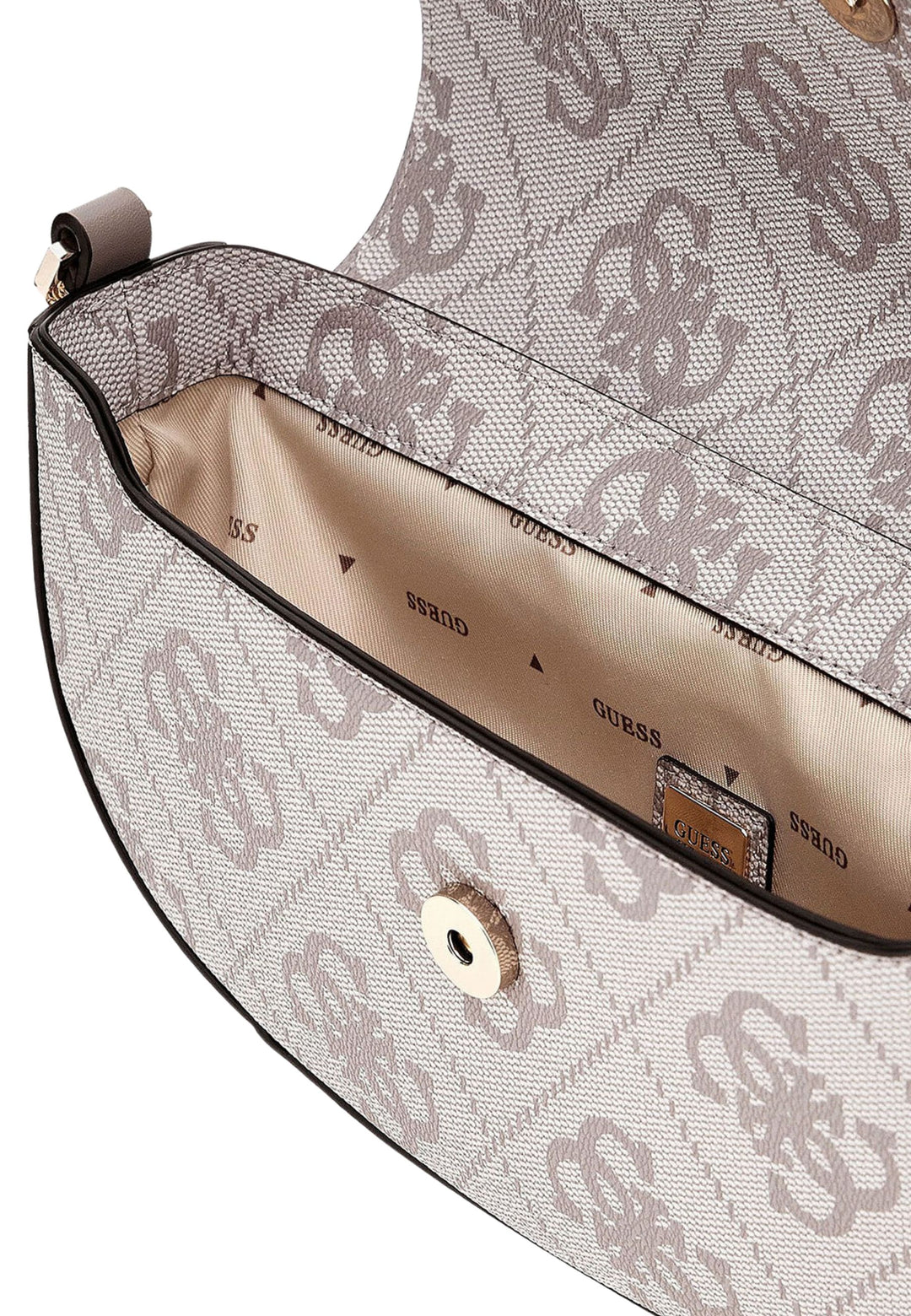 Guess Cabas / Shopping Handtasche Donkel Taupe Logo SO783821