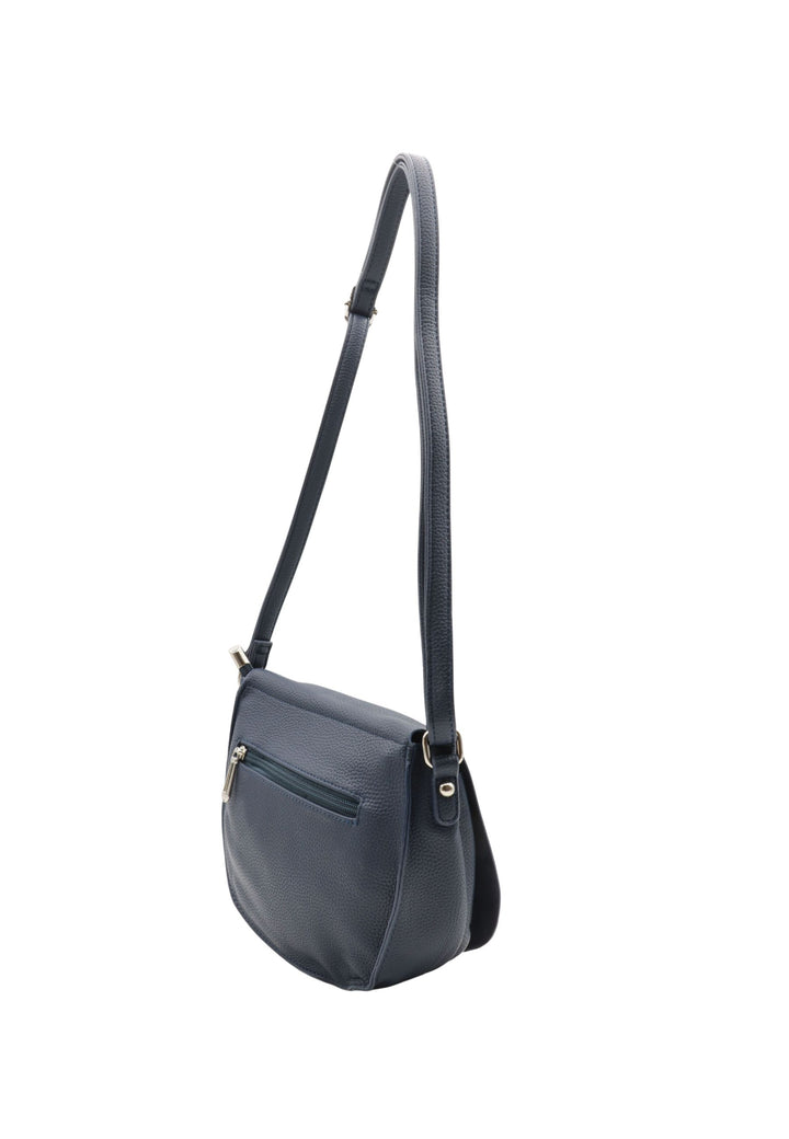 Borsa a tracolla con patta F7533 Flora & Co Blu