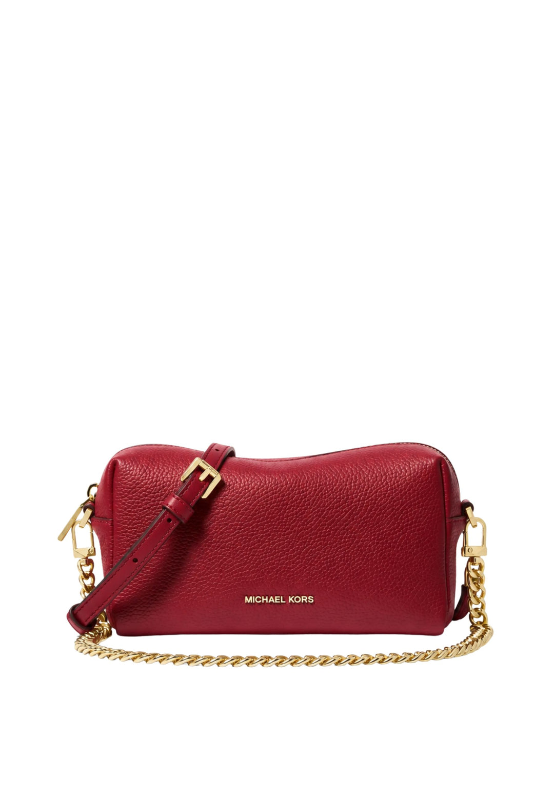 Michael Kors Sac Bandoulière Cuir Bryant Petit Souple Rouge