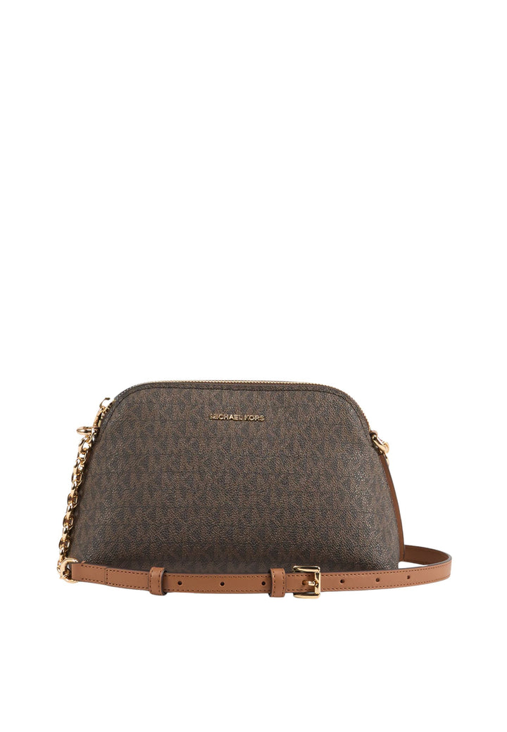 Michael Kors Skuldertaske Freddie Lille Dome Brun
