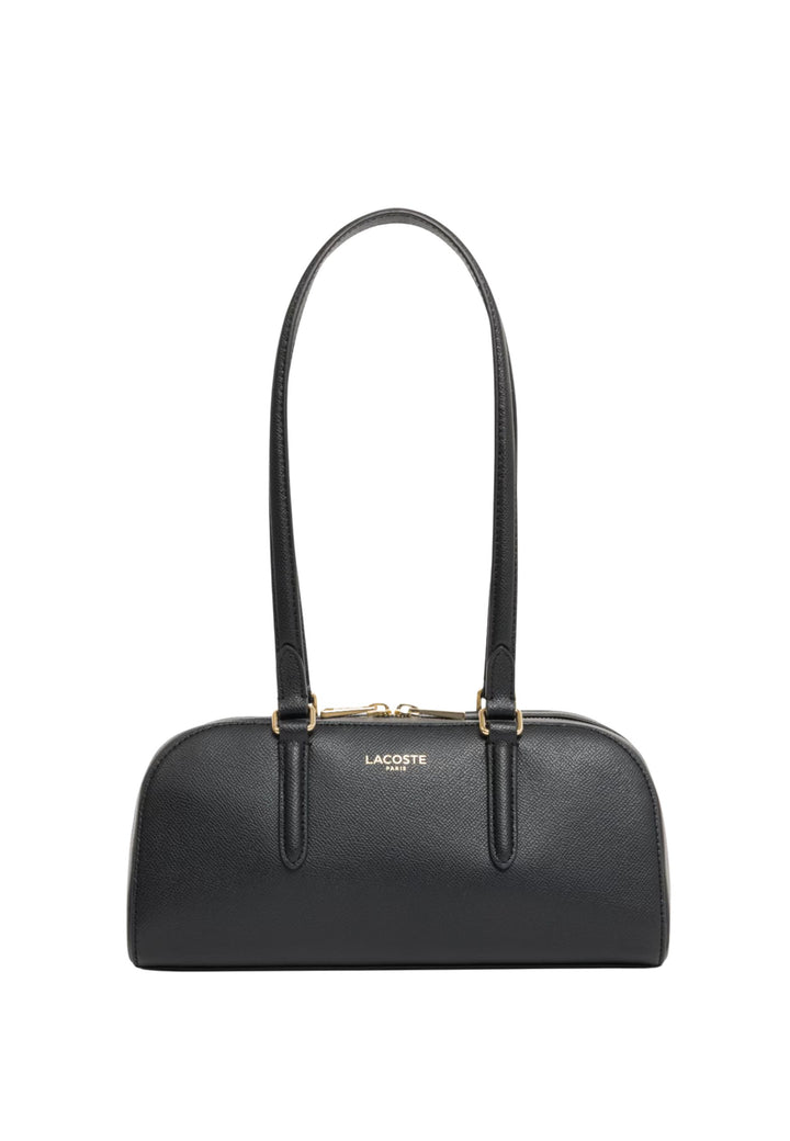 Lacoste Sac épaule Champs-Élysées Cuir Noir