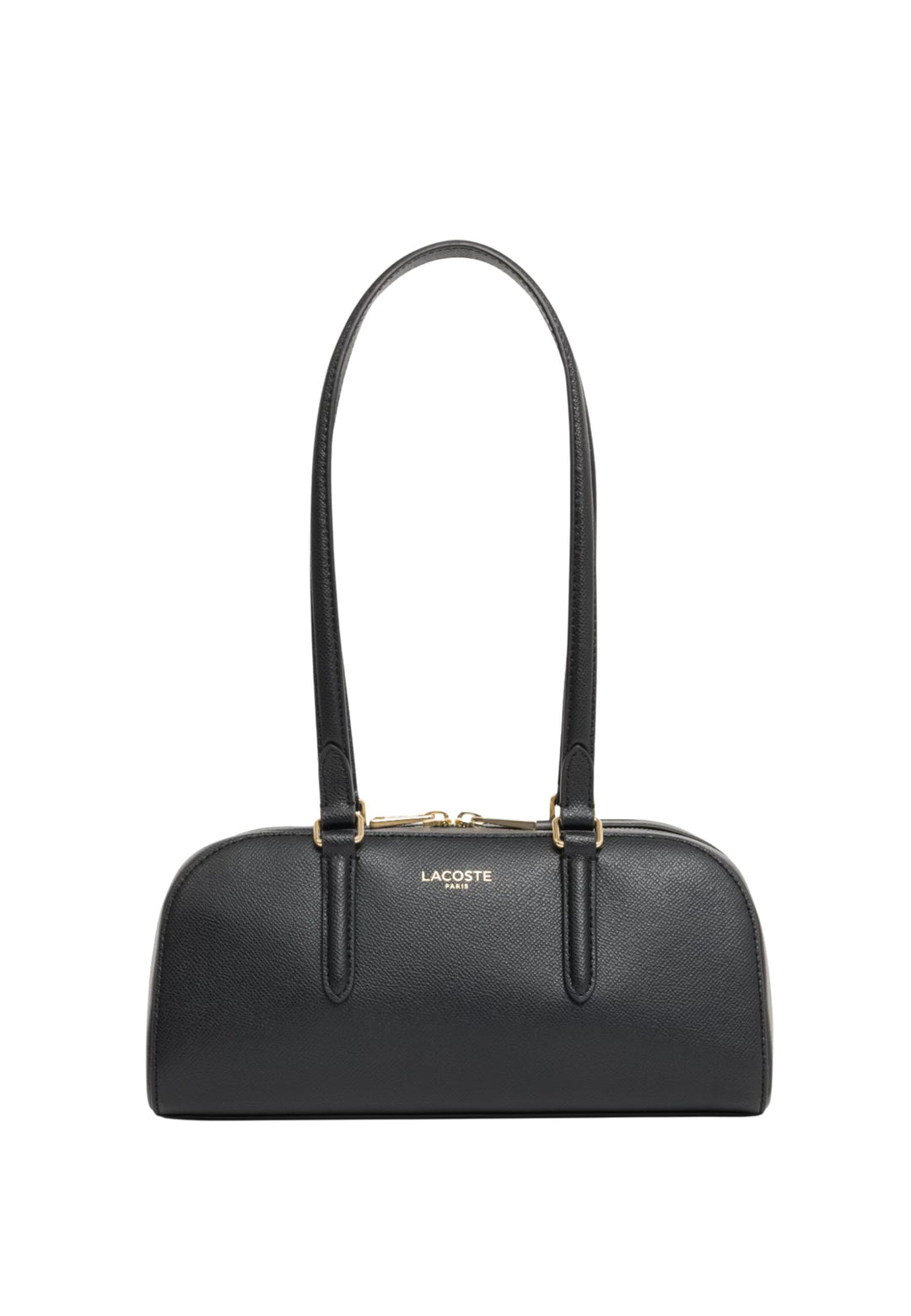 Lacoste Sac épaule Champs-Élysées Cuir Noir