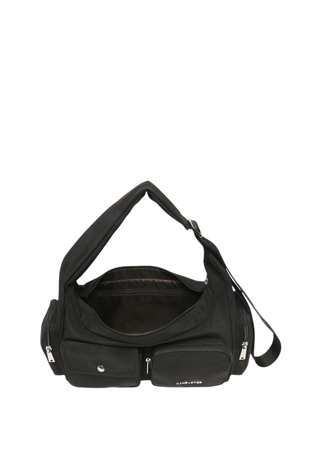 Lancaster Tõmblukuga õlakott Basic Pocket 510-92 Must