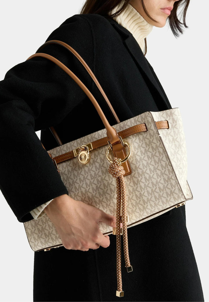 Michael Kors Sac Bandoulière Hamilton Moderne 30F5GNXT0B Beige