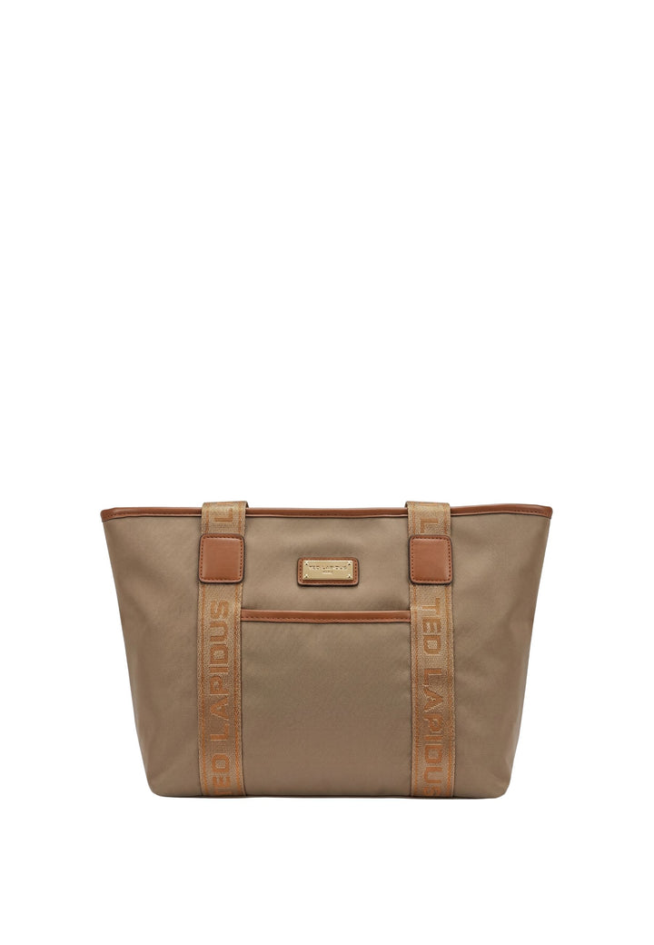 Ted Lapidus Sac à main Jaimie Femme Naturel / Cognac