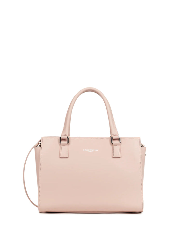 Lancaster Sac à main Zippée M Smooth 437-03 Poudre