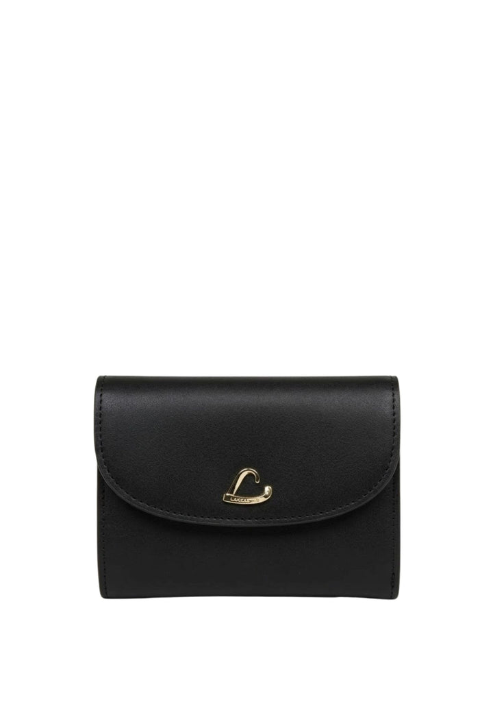 Lancaster Portefeuille dos à dos A rabat avec pression Paris Philos 131-071 Noir