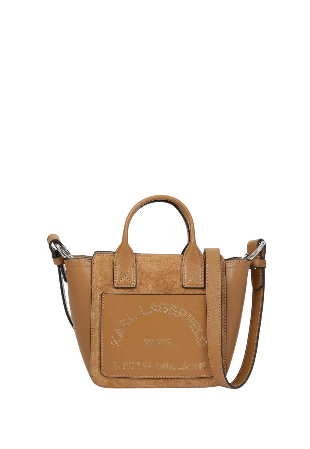 Karl Lagerfeld Cabas Mini Daim Caramel