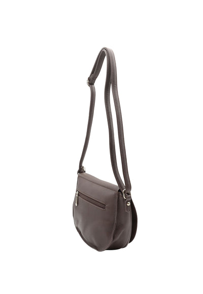 Flap crossbody bag F7533 Flora & Co Chocolate