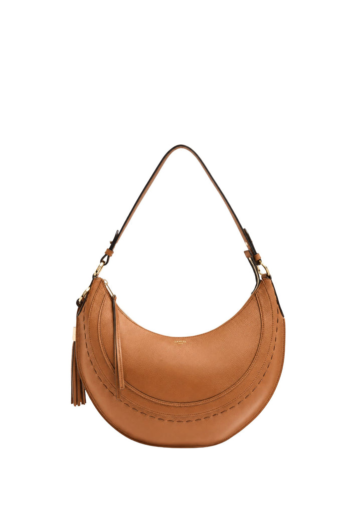Lancel Hobo Hobohème M tas Camel