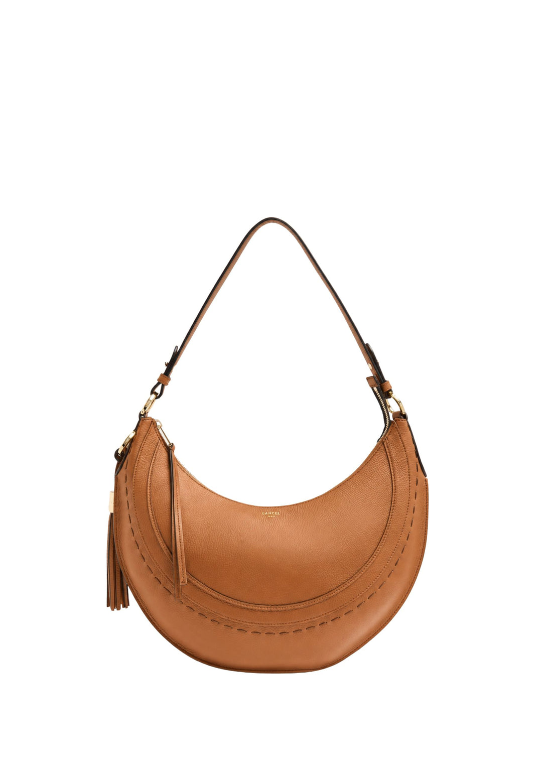 Lancel Hobo Hobohème M tas Camel