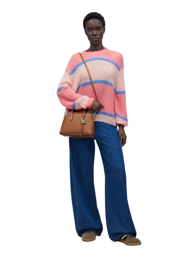 Michael Kors Bolso de mano Cuero Freddie Mediano Domo Coñac
