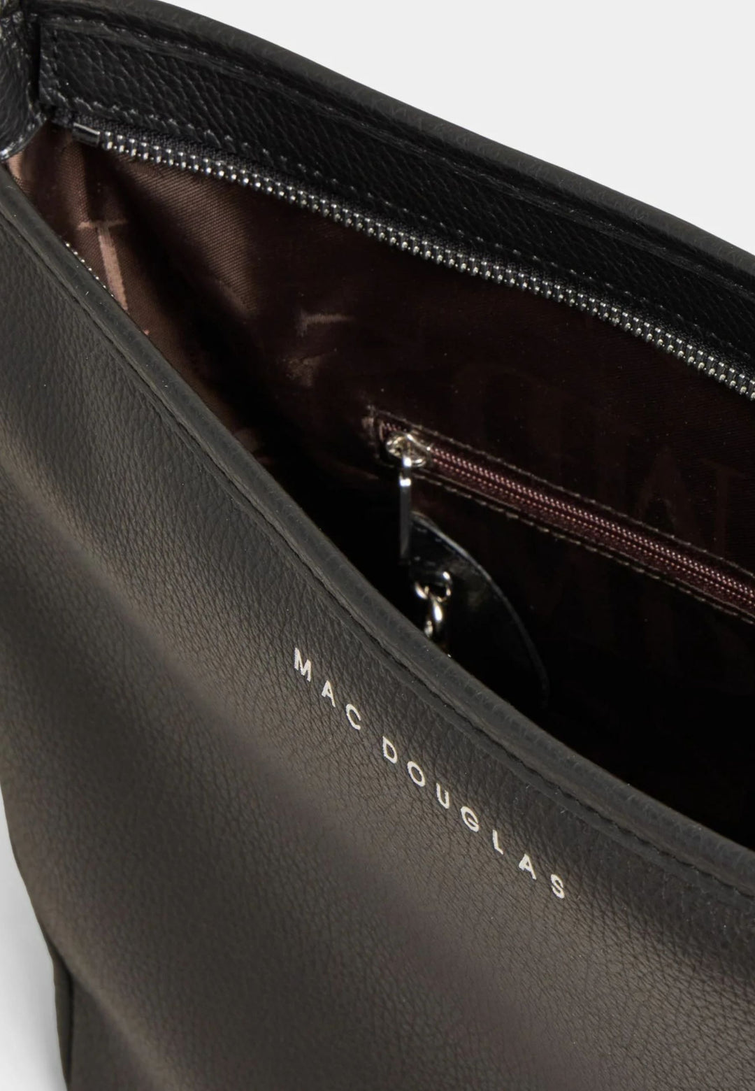 Mac Douglas Sac Bandoulière M Abidjan 2 Magda2 Cuir Noir