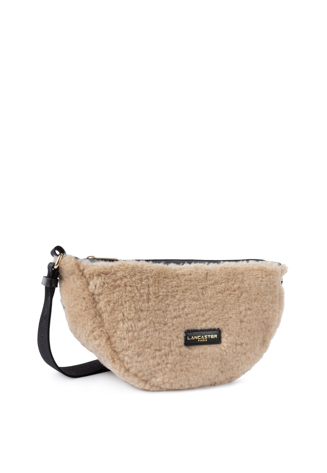 Lancaster Vetoketjullinen vyölaukku Moumoute 518-054 Beige - Musta