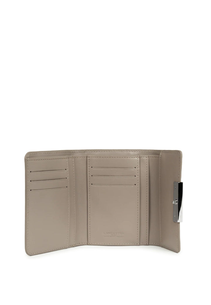 Portofel Lancaster cu clapetă și închidere Paris Ily 131-050 Galet Fonce