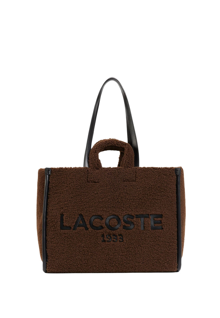 Lacoste Stor indkøbstaske Heritage Brun Sort