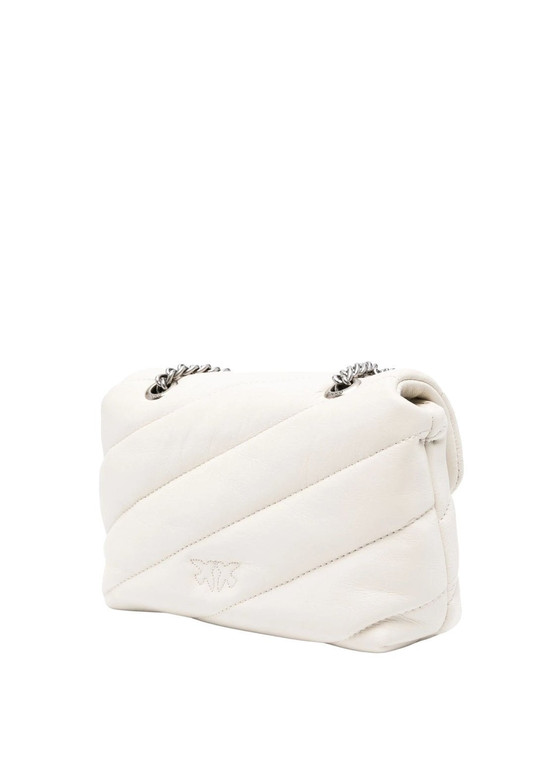 Pinko Borsa a Patta Love Puff Baby Cl Pecora Nappa Bianca A0F2Z14O