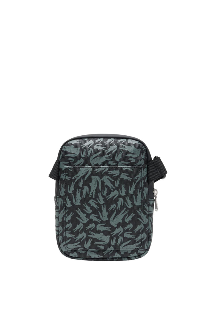 Lacoste Malá taška Lcst Pánská NH5087TX Camo Croc Černá